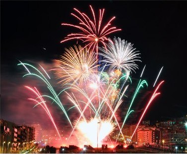 Fireworks Display Courtesy Of Wikipedia - Image Commons