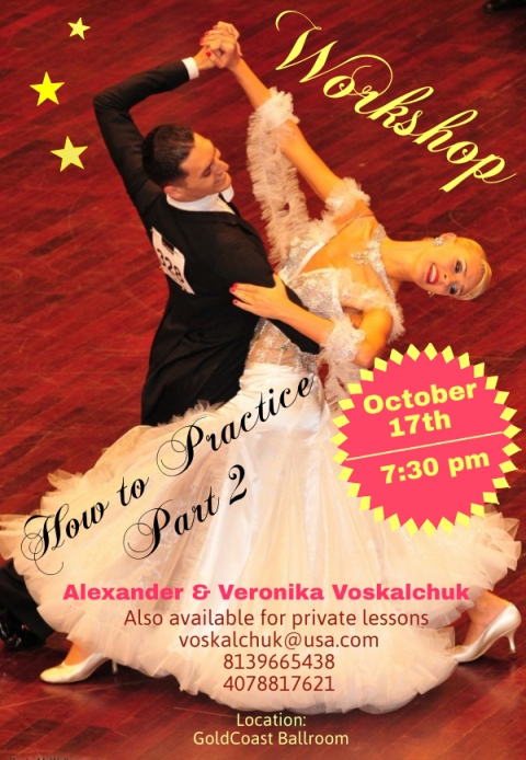 Workshop with Alexander & Veronika Voskalchuk - How to Practice (Part 2) - Wednesday, October 17, 2018 