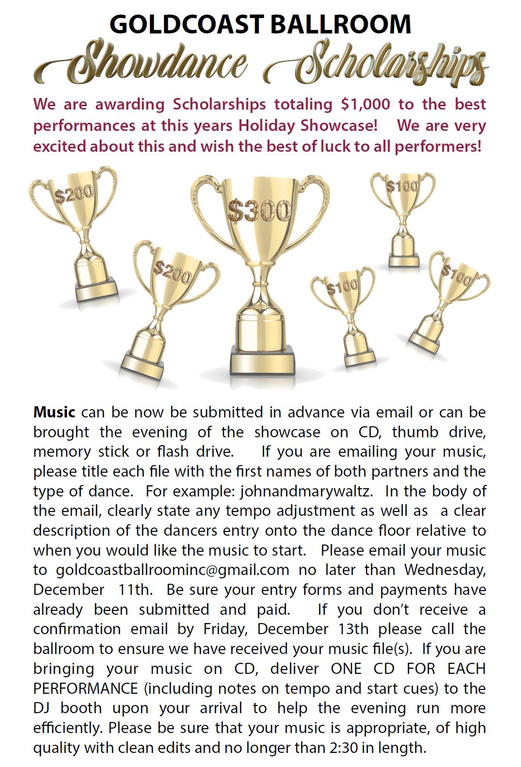 2019 Holiday Showcase (inside cover) - December 14, 2019