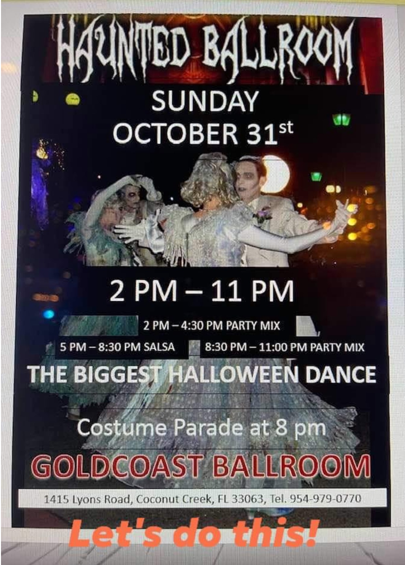 Halloween Party - Sunday, October 31 - 2 PM - 11 PM - Costume Parade at 8 PM!