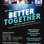 Kenny’s Dream Foundation Fundraiser – WCS Dance & Workshops with Top Pros – May 21, 2022 – Dance 8 PM – Workshops Day & Evening – $25 Dance Only – See Price Options w/ Workshops & Dance