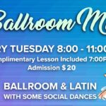 Every Tuesday Night – Ballroom & Latin Mix – 8:00 PM Dance – 7 PM Class Included – $20.00 for the Evening! – at Goldcoast Ballroom