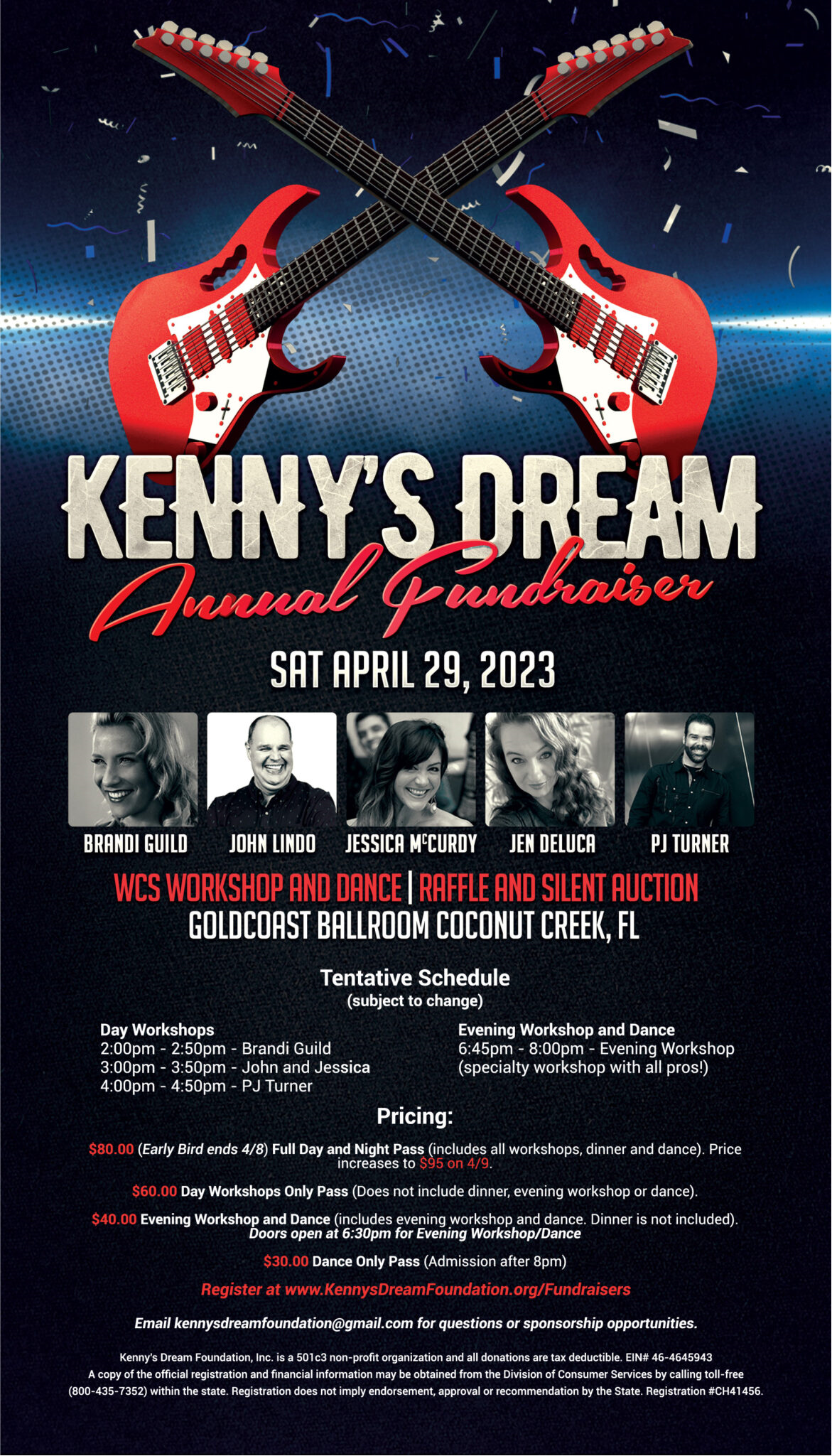 Kenny's Dream Annual Fundraiser - Sat April 29, 2023