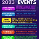 Summary of Upcoming Dance Events in March 2023 – at Goldcoast Ballroom
