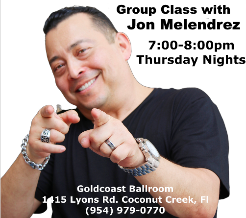 Jonathon Melendrez - Group Class Thursday Nights - 7-8 PM
