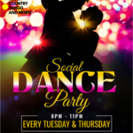 Every Tuesday & Thursday Evening – Social Dance Party: Ballroom, Latin & More – 8:00 PM -11:00 PM Dance – 7-8 PM Class with Liene or Paolo Di Lorenzo (included)! – $20.00 for the Evening! – at Goldcoast Ballroom