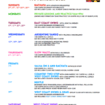 November 2025 Schedule