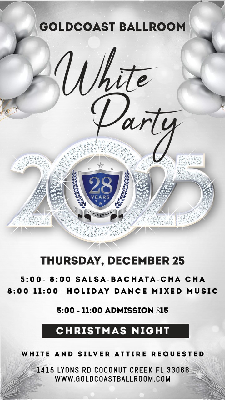 December 25, 2025 - White Party! December 25, 2025 - White Party!