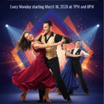 NEW Starting March 16: Monday Evenings – Beginner Ballroom, Latin & Social Dance Classes! – 7 PM-8 PM and 8 PM-9 PM