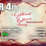 Wednesday, March 4 & First Wednesday Every Month – GRAND MILONGA DANCE PARTY! – Argentine Tango Dance Party + Class – with Paloma Berrios & Maximiliano Alvarado!!